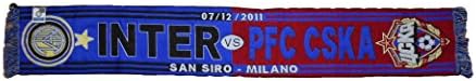 Inter Milan Scarf VS Cska Moscow Champions League 2012 – One size, Blue