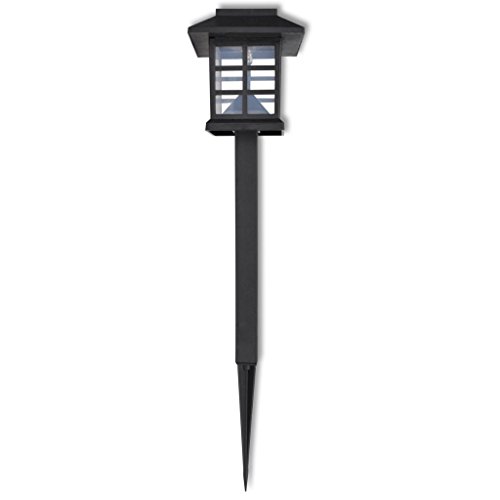 Solarleuchte LED-Licht Set für den Außenbereich 12 Stück mit Erdspieß 8