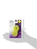 AVENT SOOTHIE – 2x Schnuller (GELB) 0/3 Monate aus USA - 4