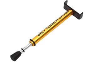 TBEST Riemenspannungsmesser,Riemenspannungsmessgerät Belt Tension Gauge 10 Lb Kettenspannungsmesser Aus Metall Universeller Motorriemen-Ersatz Für Genaue Motorrad-Einstellung