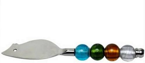 India Handicrafts Multi-Color Beaded Mouse Spreader 7 Inches by India Handicrafts