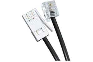 Ornin BT Plug to RJ11 Telephone Cable (3 Meters, Black)