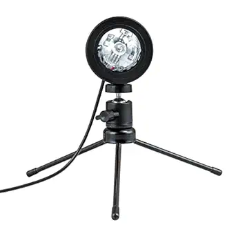 Sunset Projection LED Sunset Light with Remote Control, 16-Color Music Rhythm Mobile APP, 360 degree Rotating Rainbow Lights 4 Jumping Modes,Photography Live Streaming/Decoration/Party/Art Background