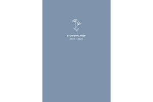 Studienplaner 2025/2026: Semesterplaner mit To-Do und Notenlisten, Wochenplaner, Monatskalender, Vorlesungsplan uvm. für zwei Semester