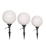 Das angenehme warme Licht, das die Leuchten verbreiten, ist optimal für einen gemütlichen Abend auf der Terrasse oder für eine Party mit Gästen im Garten