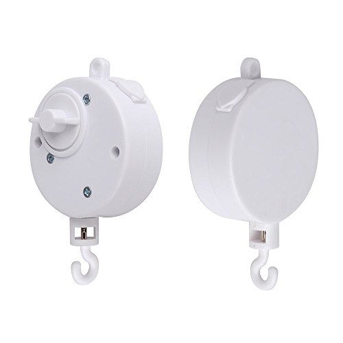 Esonstyle Kind Krippe Mobile Bett Glocke Halter Arm Bracket + Wind-up / Auto Music Box Mutter Schraube Sets Rotary Box Mobile für Baby-Kinder (66CM) - 4