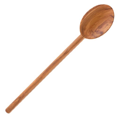 Harold Import Olive Wood Cooking Wooden Spoon, 12-Inch, Eddingtons New Durable