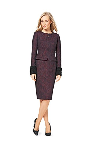 Burda Damen Schnittmuster 6705 von Gemeinsam Dame weiß - 3