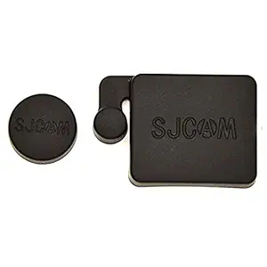 Brain Freezer sjcam Protective Camera Lens Cover & Housing Case Lens Cap Protector Set Compatible with Sjcam Sj4000 WiFi Black