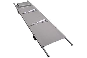 KLIHD Krankentrage 2 x klappbar ultraSTRETCHER "0710", 4 Gleitfüße, sani-grau