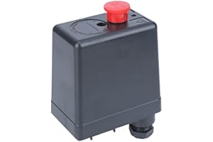 GAROSA 72.5~175psi Air Compressor Pressure Control Switch, G1/4" Single Hole 220V for Air Compressor Pump Control Valve
