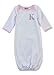 Mud Pie Baby Girl Initial [K] Sleep Gown 0-3M by Mud Pie