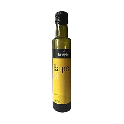 Kröpfel Rapsöl, kaltgepresst, nativ, 100% rein, Glasflasche, 250ml, A Qualität, aus Österreich