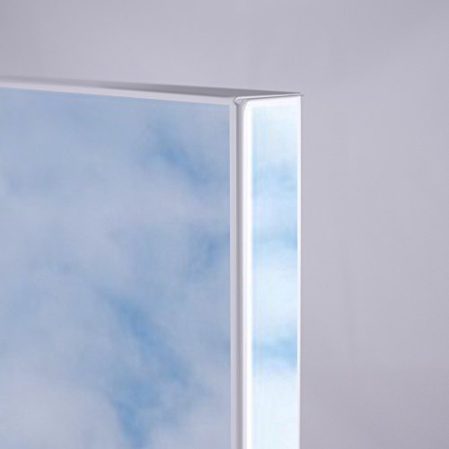 banjado – Pinnwand Magnettafel weiß 78cm x 37cm quer mit Motiv Pferd - 5