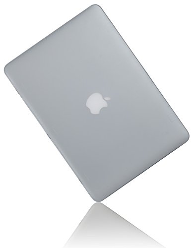 Gecko Macbook Pro Retina 13″ Clip On Case – Milch-Weiss- trendige Farben / perfekter Schutz in der Farbe milch-weiss / frozen white geeignet für MacBook Pro Retina 13,3″ (Typ A1425 und A1502 (2013)) - 2