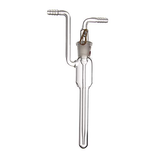 juler Glassware Labware Analytical Chemistry Sampling bottle large package type formaldehyde sampling bubble absorption bottle air sampling large bubble absorption tube,Transparent,One Size