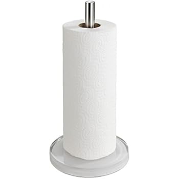 WENKO Küchenrollenhalter - Edelstahl/Acryl - Rollenhalter