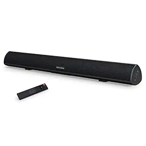 MEGACRA 80 Watt Surround Sound System TV Soundbar (IR Learning Remote, 3 Audio Mode, 6 Speaker Driver, 34 inch, Wireless Wired Connections)