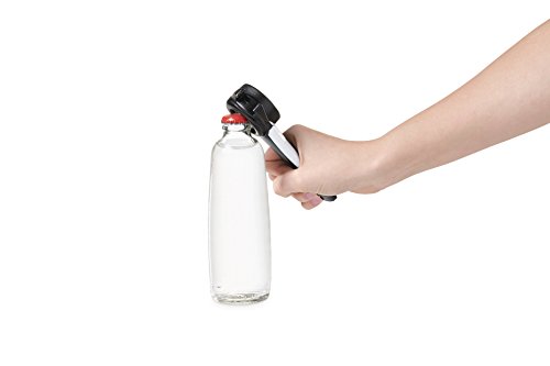 Eurosell - Premium Deckelöffner Glas Flaschen Wasserflaschen Einmachglas Deckel Multi Öffner - Senioren Komfort System
