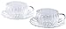 Produktbild Heat-resistant glass tea cup fortwo wave & Sosa pair set YF-1003W (japan import)