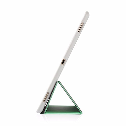 EasyAcc iPad Pro 12.9 2015 Hülle Case – mit Standfunktion und Automatischem Schlaf Funktion für iPad Pro 12.9 2015 (Modellnummer A1673 A1674 A1675) – Minze Grün, Kunstleder, Ultra Dünn - 4