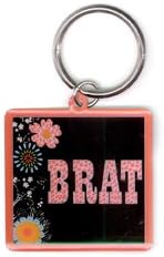 Terri Puma - Brat - High Quality Die-Cut Metal Keychain / Keyring - 2"x2"
