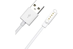 Krostming cable de carga para reloj inteligente para niños con 4 PIN