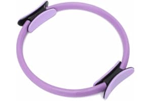 Yelschwa Anello per Pilates Magic Exercise Circle Dual Grip Yoga Pilates Anello Resistenza Cerchio Pavimento Pelvico Allenamento Muscolare Tonificazione Tutto Il Corpo Scultura Interno/Esterno Coscia