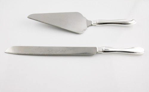 Tortenbesteck - mit Ihrer Diamantgravur (inkl.)