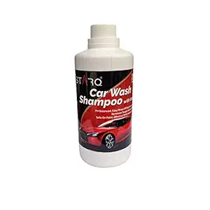 STARQ Foam Wash Car Shampoo Concentrate 0.5Ltr pH Neutral, Extreme Suds Snow White Foam, Highly Effective on Dust and Grime with Synthetic Wax for Extra Shine