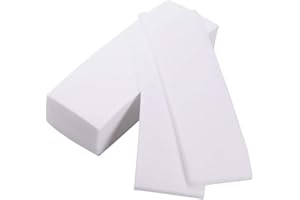 COEAYO 200 PCS Non-Woven Wax Strip - 7 * 20cm Wax Strips for Hair Removal Use for Arms, Legs, Underarm Hair, Eyebrow, Bikini of Women and Men