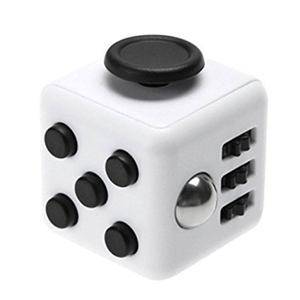 Fidget Cube Relieves Stress And Anxiety, Fidget Toy Fun Cube Anxiety Attention Toy for Children and Adults with ADHD ADD OCD Autism (BLACK WHITE) Fidget Cube Relieves Stress And Anxiety, Fidget Toy Fun Cube Anxiety Attention Toy for Children and Adults with ADHD ADD OCD Autism (BLACK WHITE)