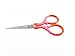 ARSUK Multi Purpose Embroidery Cross Stitch Small Fancy Pink & Orange Scissor Shape Needlework Scissors 10.5 cm Steel for Sewing Tailoring Home Craft Tools Premium Grade Stork Embroidery Scissors