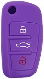 Lage Silicone Car Key Cover for Audi A1 A3 A4 A6 A8 TT Q5 Q7 R8 S4 S6, keyrings, gift idea
