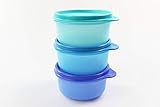 Tupperware Ramequins frigo 200 ML Turquoise + Bleu + Bleu foncé 35166