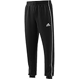 Adidas-Logo auf dem linken Bein