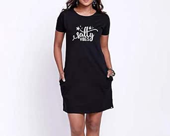 purple t shirt dress