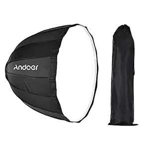 70cm P graphy Deep Parabolic Softbox Diffuser Universal Bowens Mount for Studio Portrait Video