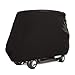 Produktbild Gartentischabdeckung Möbelabdeckung Schwarz 2/4 Passenger 600D wasserdichte Golfwagenabdeckung, schwere Möbelabdeckung für alle Standard-EZ GO-, Club Car- und Yamaha-Golfwagen ( Size : 224×122×168cm )
