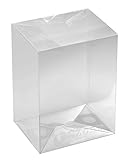 fundas para funko pop - Paquete de 10 - Protege y se adapta a tus 4 "figuras de Funko Pop - Fabricado en plástico PET sin ácido, de grado de archivo y tiene lengüeta plegable - Proporciona una gran protección para sus cajas - Para estrenar