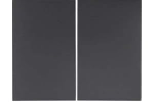 Hager - Berker - tecla doble antracita series k1/k5 Ref. 6514030010