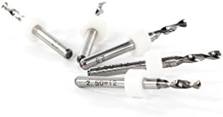 Xuchuan 10Pcs PCB Print Circuit Board Carbide Micro Drill Bits 2.5mm