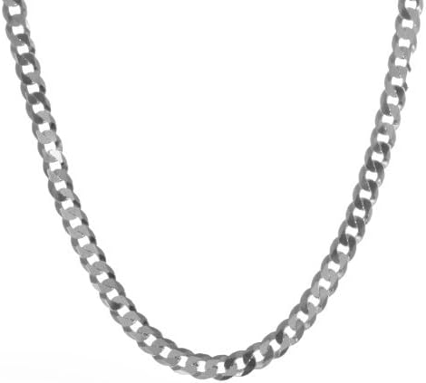 925 Sterling Silver Gents Curb Chain - 24", 23 Grams