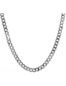 925 Sterling Silber Herren - Panzer Kette - 61cm, 23 Gramm
