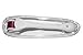 RC 1.0mm Surgical Grade Titanium Micro-needle Roller System Derma 540 Needles Roller for Facial & Body Skin Care/ Therapy/ Treatment/ Rejuvenation - White Handle & Red Roller