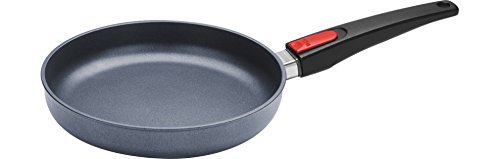 Woll 1524DPI Diamond Lite Gusspfanne Induktion mit abnehmbarem Stiel, Durchmesser 24 cm, 5 cm hoch