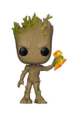 FunKo Figurine - Funko Pop - Marvel - Avengers Infinity War - Groot with Stormbreaker
