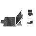 Produktbild Jamicy® Tastatur Hülle für iPad Air 10.5 Zoll 2019, Bluetooth Keyboard Case Wiederaufladebarer Tablet Tastatur, Englisch Layout, Wireless Tastatur mit Standfunktion Slim Flip (Schwarz)
