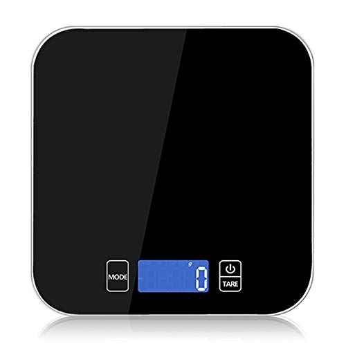 Preisvergleich Produktbild Cucsaist Elektronische Waage der Küchenwaage Digitalwaage Ernährungswaage hochpräzise Küchenwaage Haushalt gebackenes Essen Elektronische Waage Gramm 15kg / 1g Weiß