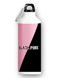 TrendoPrint Blackpink Printed Sports Sipper/Water Bottle (600ml) for Gym, Yoga, Kids, Boys, Girls, Brother, Sister, Babies, Baby, Workout, Adults (B3-10)
